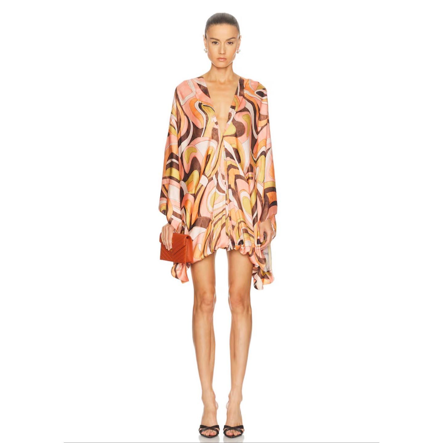 Alexis Lishan Dress In Abstract Print Size Xs $430